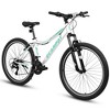 Whisen 26” Adult Mountain Bike with Carbon Steel Frame, Front Suspension, 21-Speed Dual Disc Brakes, All-Terrain Tires - 2 of 4