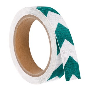 Unique Bargains Arrow Pattern Cars Waterproof Adhesive High Visibility Safety Reflective Tape - 1 of 4