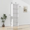 HOMLUX 5 Cube Decorative Open Bookshelf Kids Toy Storage Organizer Horizontal Vertical - 3 of 4