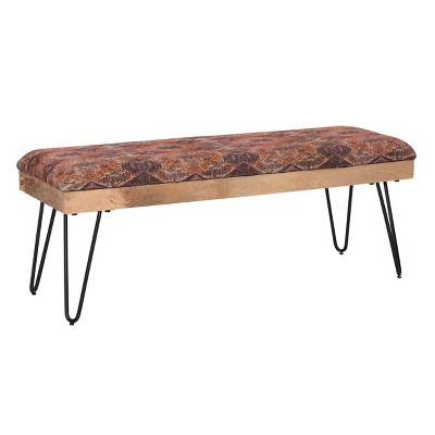 Barron Bench Geometric Black - Powell