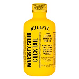 Bulleit Whiskey Sour Ready to Serve Distilled Spirits - 375ml Bottle - 1 of 4