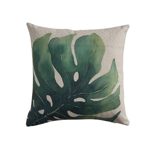 Palm leaf best sale cushion target