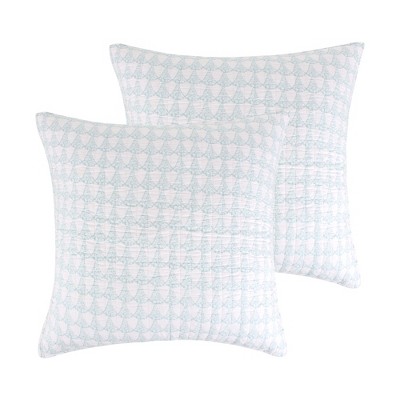 Mclain Paisley Euro Sham Set of 2 Seafoam - Levtex Home