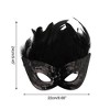 Unique Bargains Sequined Feathers Party Mask 1 Pc - 2 of 4