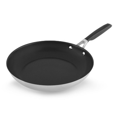 12 stainless steel frying pan