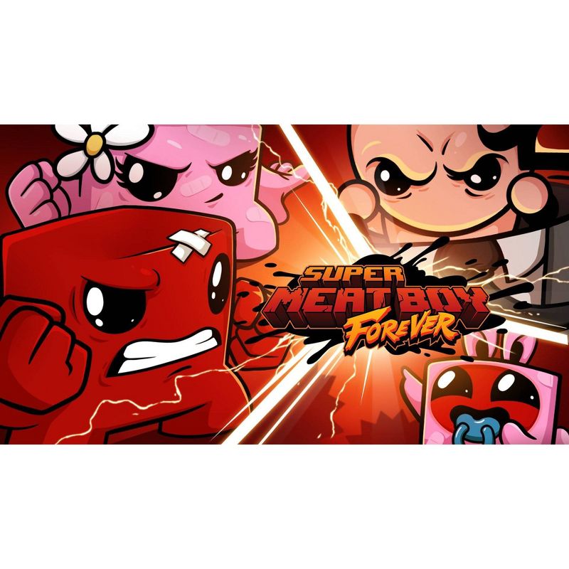 Super Meat Boy Forever - Nintendo Switch, 1 of 8