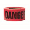 Bon Tool 84-246 Danger Tape - Red 1000 Foot X 3-inch - 2 of 2