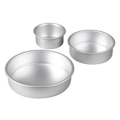 Wilton 4pc Easy Layers! Round Layer Cake Pan Set : Target