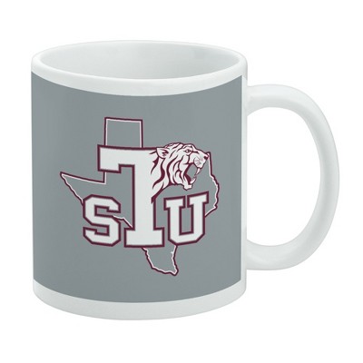 Texas Southern University Secondary Ceramic Coffee Mug Novelty Gift Mugs for Coffee Tea and Hot Drinks 11oz White