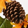 72" Autumn Garland with Sunflowers, Pinecones and Berries - National Tree Company - 4 of 4