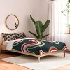 Deny Designs Full/Queen Emanuela Carratoni Festive Rainbow Comforter and Pillow Sham - 2 of 4