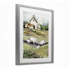Stupell Industries Barn with Grazing Sheep Framed Print Under Glass - 2 of 4
