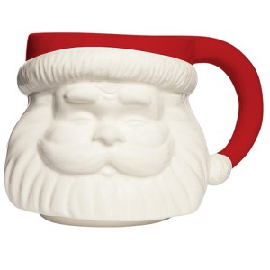 Red Hat Santa 19oz. Figurine Coffee Mug - 1 of 4