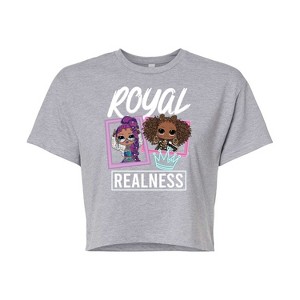 Women's - LOL Surprise! - Royal Realness Cropped Graphic T-Shirt - 1 of 4
