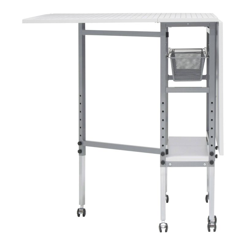 Cutting Table with Grid Silver/White - Sew Ready, 6 of 21