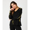 Women's V-Neck Sweater - Angel Apparel - 3 of 4