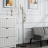 Aukfa 67.3" Modern Tree Floor Lamp with 4 Adjustable Leaf-Shaped Lights – Minimalist Design for Bedroom, Living Room & Office - 3 of 4