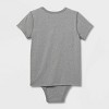 Kids' Adaptive Short Sleeve Bodysuit with Abdominal Access - Cat & Jack™ - image 2 of 4