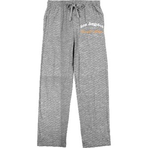 Los Angeles City of Angels Sunset Strip Men's Sleep Pajama Pants - 1 of 2