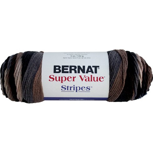 Bernat Super Value Sedona Sunset Variegated Yarn - 3 Pack Of 141g/5oz -  Acrylic - 4 Medium (worsted) - 275 Yards - Knitting/crochet : Target