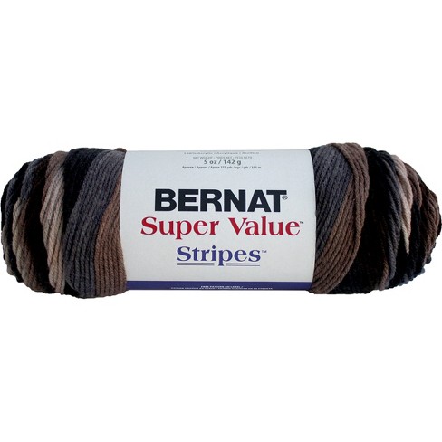 Bernat Super Value Sedona Sunset Variegated Yarn - 3 Pack of 141g/5oz -  Acrylic - 4 Medium (Worsted) - 275 Yards - Knitting/Crochet