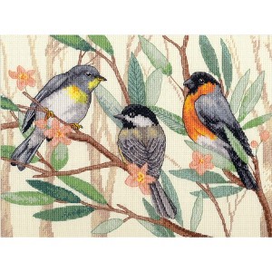 Dimensions Counted Cross Stitch Kit 12"X9"-Tree Toppers - 1 of 1