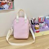 Anna-Kaci Women's Lightweight Multi - Use Canvas Crossbody Bag - Small Casual Travel Shoulder Purse - 3 of 4