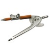 Charles Leonard Ball Bearing Compass with Golf Pencil, Safety Point, 12 Per Pack, 2 Packs - 2 of 4