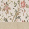 RLF Home Gianna Banded 3" Rod Pocket Contrast Bottom Banding Valance, 50" x 16" - 4 of 4