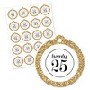 Big Dot of Happiness Gold Tassel Worth The Hassle - 2025 Graduation Party Favor Gift Tags (Set of 20) - 2 of 4
