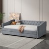 Twin Size Upholstered Daybed with Twin Size Trundle - 2 of 4