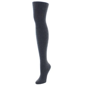 Natori Cashmere Blend Rib Knit Sweater Tights - 1 of 4