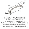 Amerock Candler Cabinet or Drawer Pull - 4 of 4