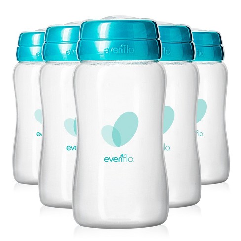 Evenflo Advanced Breast Milk Collection Bottles 5oz 6 Pack