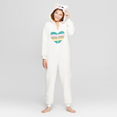 Womens Llama Union Suit Xhilaration White XS S Target