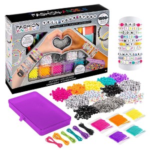 Fashion Angels: Jewelry Design Kit - Tell Your Story, 1500+ Alphabet Beads - 1 of 4