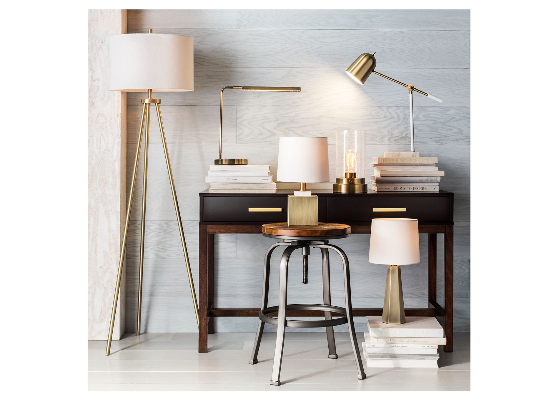 Drum Linen Lamp Shade White Large - Threshold™: Slip Uno Fitter, Plain Weave Texture, No Assembly Required