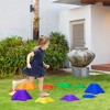 Outsunny Balance Stepping Stones for Kids, 11 PCS Starfish Style Non-Slip Obstacle Course, Stackable Balance Blocks for Coordination and Balance - 3 of 4