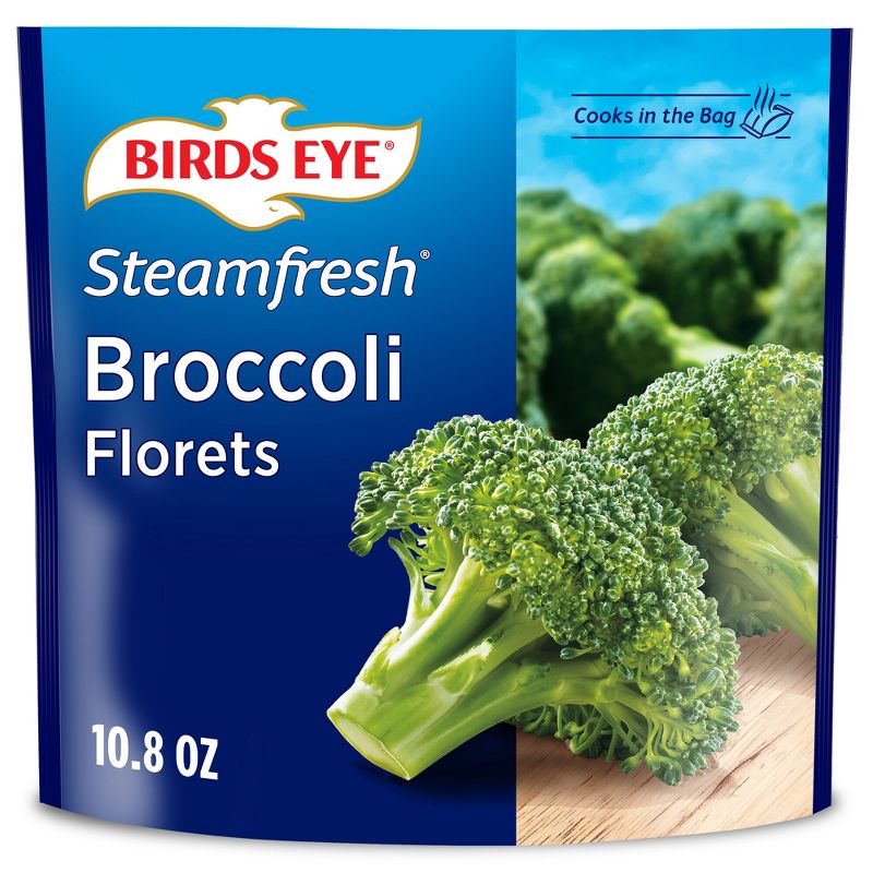 Birds Eye Steamfresh Frozen Broccoli Florets - 10.8oz, 1 of 6