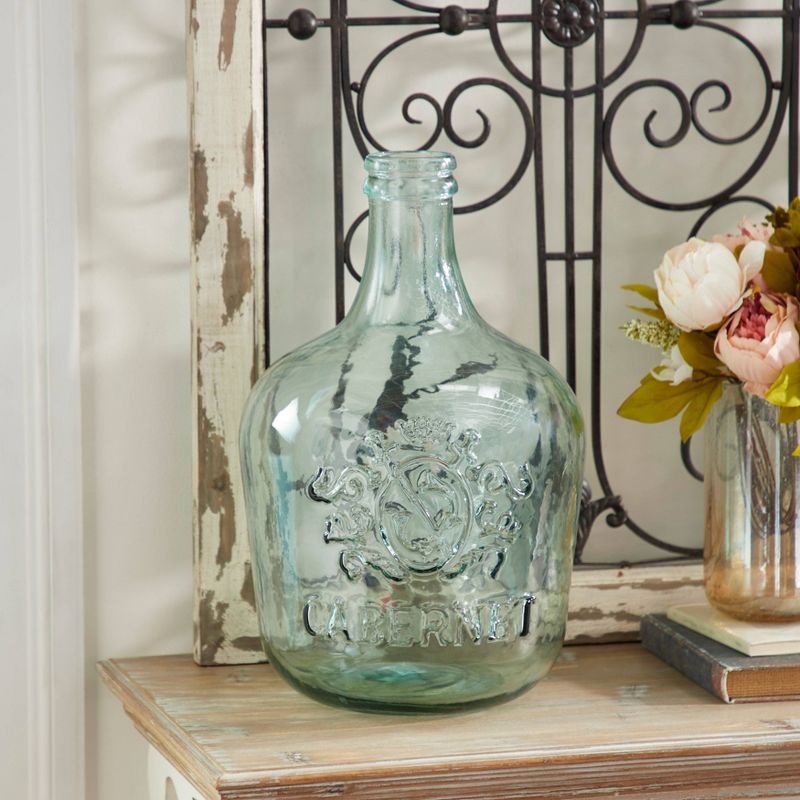 Contemporary Glass Jug Vase (17") - Olivia & May, 3 of 10