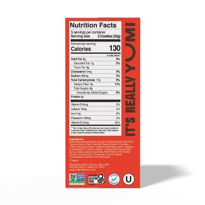 YUMI Chunky Chocolate Chip Cookies - 5.6 oz