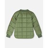Deux par Deux Boy Quilted Mid-Season Jacket Khaki - 4 of 4
