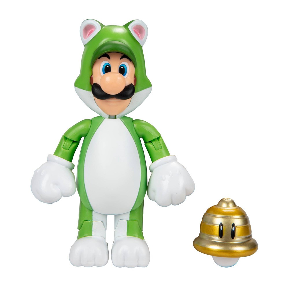 UPC 039897914480 product image for Nintendo Super Mario - Cat Luigi with Super Bell 4