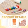 Unique Bargains Plastic Portable Craft Knitting Sewing Needle Storage Holders 16 Pcs - 3 of 4
