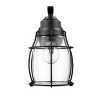 Chloe Lighting Charlotte Industrial 1 Light Textured Black Outdoor Wall Sconce 11" Tall - 3 of 4