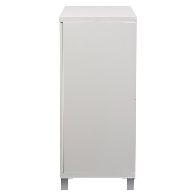 White Modern Adjustable Shelving Buffet Sideboard