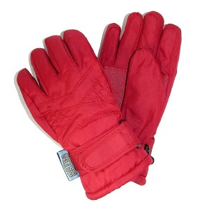 CTM Toddlers Thinsulate Lined Water Resistant Winter Gloves - 1 of 4