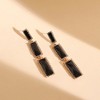 SOHI Women's Bar Stone Drop Earrings - 2 of 4