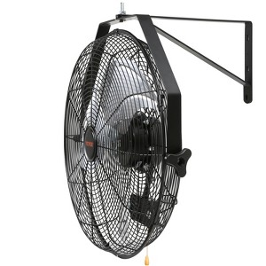VEVOR Wall Mount Fan, 18 Inch, 3-speed High Velocity Max. 4150 CFM, Waterproof Oscillating Industrial Wall Fan, Commercial or Residential - 1 of 4