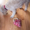 Pavilion Gift Company - Heart Love - 10" Canvas Dog Toy on Rope - Pet Toy - 4 of 4